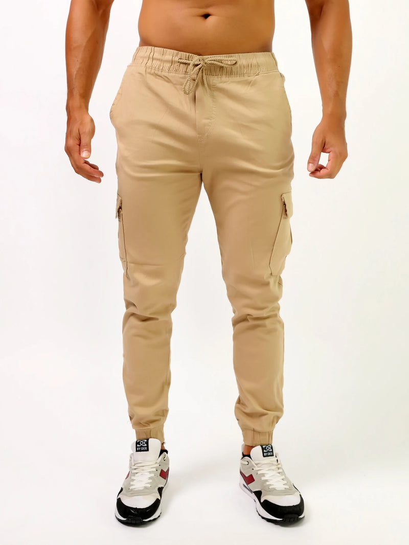 CALÇA CARGO JOGGER JEANS