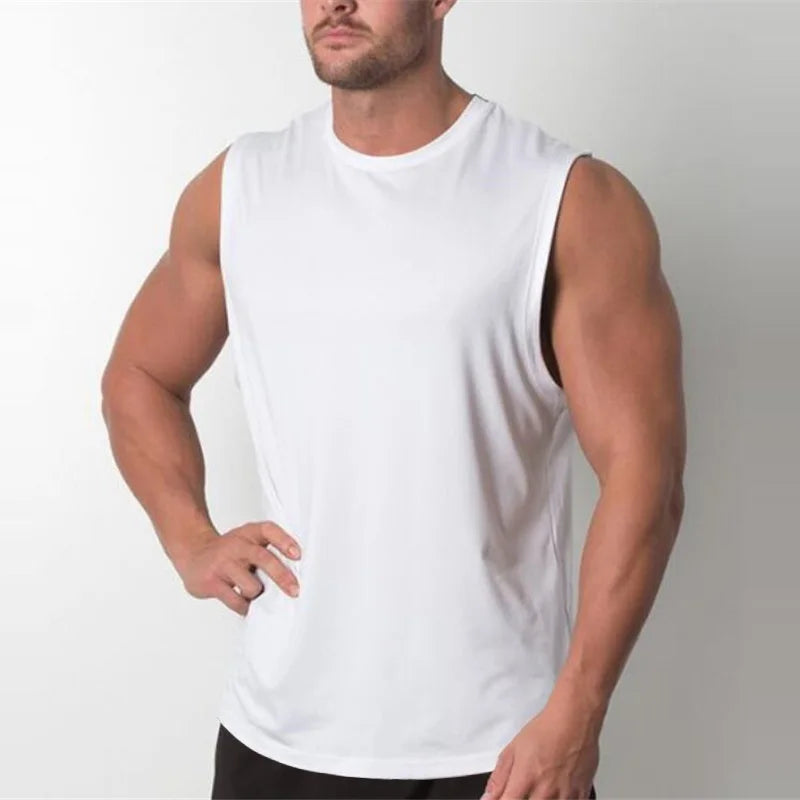Camiseta regata lisa masculina