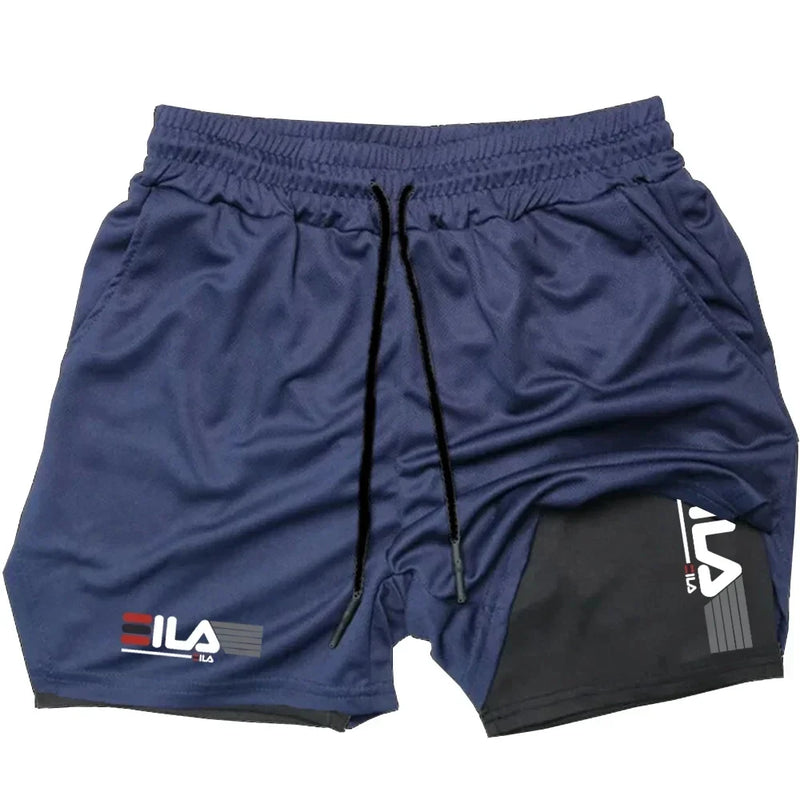 Shorts de Camada Dupla